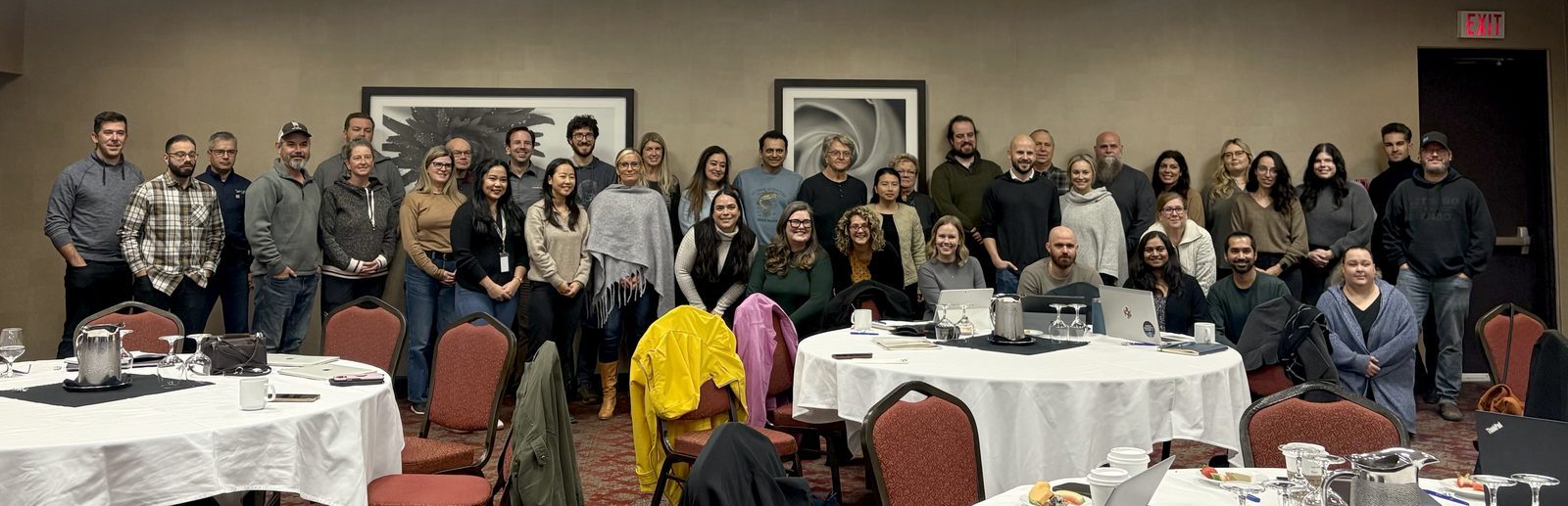 Participants at a Building Blueprints for AI Adoption workshop in Northern Ontario